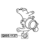Сайлентблок задней цапфы Q-FIX Q005-1137 TOYOTA 42305-20240 - изображение 3