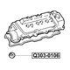 Кольцо уплотнительное свечного колодца Q-FIX Q303-0106 TOYOTA 11193-70010 - изображение 3