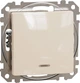 1-клавішний вимикач з LED підсвіткою Schneider Electric Sedna Design Бежевий (SDD112101L) - зображення 1