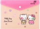 Набір папок на кнопці Kite Hello Kitty А5 12 шт (HK25-244-4) - зображення 2