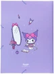 Папка на резинке Kite Kuromi A4 (HK25-247-1) - изображение 3