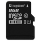Карта памяти Kingston SDCIT2/8GBSP microSDHC Industrial C10 A1 pSLC Card Single Pack без адаптера - изображение 1