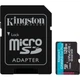 Карта памяти microSD Kingston 128GB Canvas Go! Plus, высокоскоростная до 200MB/s, для 4K UHD видео и гейминга - изображение 1