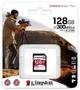 Карта памяти Kingston 128GB SDXC C10 UHS-II U3 R300/W260MB/s для профессиональных кинокамер (SDR2/128GB) - изображение 3