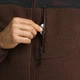 Фліс KAMMWEG PILE FZ M Jack Wolfskin 1711271_D0107 54 Коричневий (4064886584456) - изображение 6
