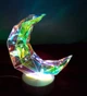 Светильник ночник LED "Хрустальная Луна" с USB, декоративная лампа для декора детской, спальни - изображение 3