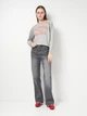 Свитшот женский Converse CVW5K257 L Vintage Grey Heather (0198820119641) - изображение 3