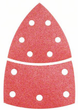 Шліфувальний папір Bosch Red Wood P 80 2608607408 10 шт (3165140323291) - зображення 1