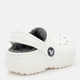 Детские кроксы-сабо утепленные для девочки Crocs Classic Lined Clog T 207009-10M 19-20 (C4) Белые (191448702073) - изображение 4