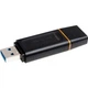 Флеш пам'ять Kingston DataTraveler DT Exodia 128GB USB 3.2 портативний та легкий флешнакопичувач для ноутбуків, ПК Чорний-Жовтий - зображення 3