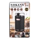 Кофемолка электрическая Sokany SK-3027B с чашей 50г для мелкого помола 150Вт Черная - изображение 11