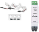 Licznik energii elektrycznej Shelly Relais "Pro 3EM-3CT63" WLAN LAN Stromzahler Inkl. CT Messfunktion BT DIN-Rail (3800235268193) - obraz 2