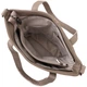 Удобная женская сумка с ручками из натуральной кожи VINTAGE Bag 22996 Серый - изображение 6