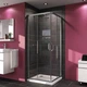 Піддон для душової кабіни HUPPE Streamline 90x90x5.4см квадратний акриловий без сифону білий 250102.055 - зображення 2