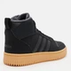 Подростковые зимние высокие кеды для мальчика Adidas Break Start Mid J Winterized JQ0141 38 Core Black (4068803661213) - изображение 4