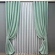 Комплект готовых штор VR-Textil Bruno № 958ш Фисташковый 100х275см 2 шт (31-349) - изображение 2