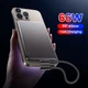 Кабель переходник угловой Type-C - USB M/M Fast Charging 66W 3A Металл, 25 см (48792) - изображение 8