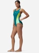 Купальник слитный женский Speedo Clblk 2.0 1Pc Green 8-00424818686 38 Зеленый (5059937878331) - изображение 5