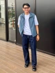 Жилет мужской Uniqlo 117526582 S Синий (1159842488) - изображение 8