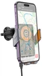 Автодержатель для телефона с беспроводной зарядкой Hoco HW7 Transparent Discovery Edition 15W Wireless Gray (6942007608145) - изображение 6