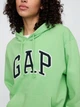 Худи утепленное на флисе оверсайз женское GAP 926613943 L Зеленое (1159842325) - изображение 4