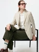 Пиджак женский Uniqlo 426029663 XS Молочный (1159842237) - изображение 1
