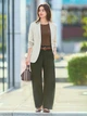 Пиджак женский Uniqlo 426029663 XS Молочный (1159842237) - изображение 10