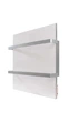 Рушникосушка Teploceramic TCMT-T-250-WHITE 600x600x15 мм нержавіюча сталь Білий (00117036) - изображение 2