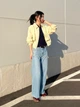 Куртка демисезонная короткая женская Uniqlo 359208644 XS Бежевая (1159842243) - изображение 8