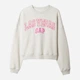 Свитшот на флисе женский GAP 194053650 S Молочный (1159842302) - изображение 5