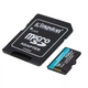 Карта пам`яті MicroSDXC 256GB UHS-I/U3 Class 10 Kingston Canvas Go! Plus R200/W160MB/s + SD-адаптер (SDCG4/256GB) - изображение 2