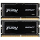 Модуль пам`ятi SO-DIMM DDR5 2x16GB/5600 Kingston Fury Impact (KF556S40IBK2-32) - изображение 1
