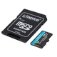 Карта памяти MicroSDXC 64GB UHS-I/U3 Class 10 Kingston Canvas Go! Plus R200/W200MB/s + SD-адаптер (SDCG4/64GB) - изображение 2