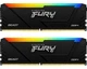 Модуль пам'яті для комп'ютера Kingston Fury (ex.HyperX) DDR4 64GB (2x32GB) 3200 MHz Beast RGB Black (KF432C16BB2AK2/64) - зображення 1