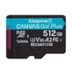 Карта пам`яті MicroSDXC 512GB UHS-I/U3 Class 10 Kingston Canvas Go! Plus R200/W160MB/s (SDCG4/512GBSP) - изображение 1