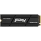 Накопитель SSD 4TB Kingston Fury Renegade with Heatsink M.2 2280 PCIe 4.0 x4 NVMe 3D TLC (SFYRDK/4000G) - изображение 1