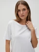 Футболка хлопковая женская Moodo L-TS-4624 2XL Белая (5904152515823) - изображение 4