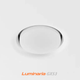 Вбудований світильник Luminaria СВ53 R105 GX53 білий безрамковий 220V IP20 105*34,5мм для натяжних стель - зображення 1