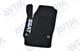 Ворсовые коврики в салон авто AVTM на для Seat Ibiza 08- 5шт Сеат Ибица черные АМ0032042 - изображение 4