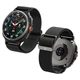 Ремешок Spigen Watch Band Lite Fit для Galaxy Watch 8/9 40/44/46mm Black (AMP10117) - изображение 1