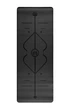 Коврик с разметкой для фитнеса и йоги SP-Sport 8307-5 размер 183x68x0.5см Black - изображение 2
