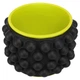 Колесо для йоги массажное кольцо для йоги Wheel Yoga SP-Sport 6205 диаметр 23см Black-Yellow - изображение 2