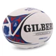 Мяч для регби детский Midi Gilbert 6584-9 размер №2 White-Blue-Red - изображение 2