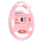 Беспроводная вертикальная мышь Meetion BTM008 Pink, Bluetooth+2.4G, эргономика 57°, аккумулятор до 400 часов - изображение 5