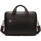 Сумка-портфель мужская кожаная Vintage Черная (0738-3-B) - изображение 5