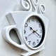 Настенные часы для кухни "Чашка1-Wh" Белая (30х28 см) Time - изображение 5