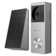 Комплект видеодомофона с сенсорным дисплеем Ezviz CS-DP2 (3WPFBS,3MP), Wi-Fi, 4600 мА•ч, Серый - изображение 1