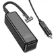 Автомобільний компресор насос Hoco ZP5 May smart air pump Black - изображение 6