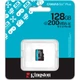 Карта памяти Kingston 128GB microSDXC сlass 10 UHS-I U3 V30 A2 Canvas Go Plus G4 (SDCG4/128GBSP) - изображение 3