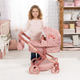 Wózek dla lalek Bayer Design Xeo 2 w 1 Pink (4003336170269) - obraz 5